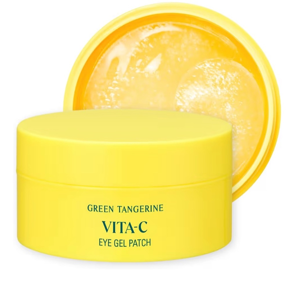 NWT Korean Skincare Goodal Green Tangerine Vita-C Eye Gel Patches 60 pads